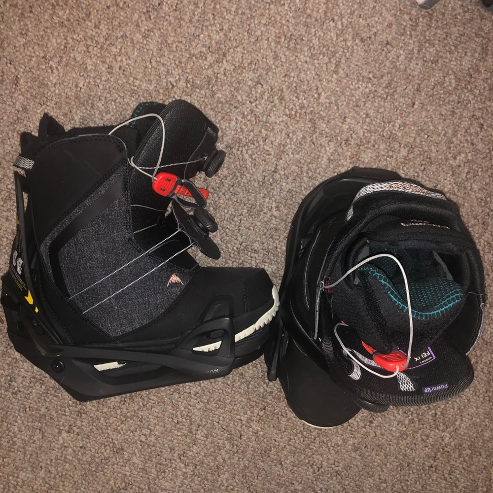 FELIX STEP ON BURTON BOOTS/BINDINGS women’s